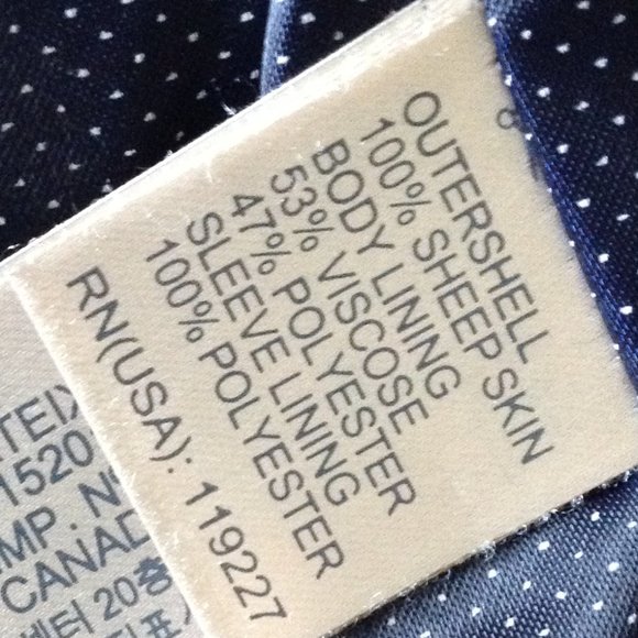 Massimo Dutti blue leather jacket - Picture 7 of 15